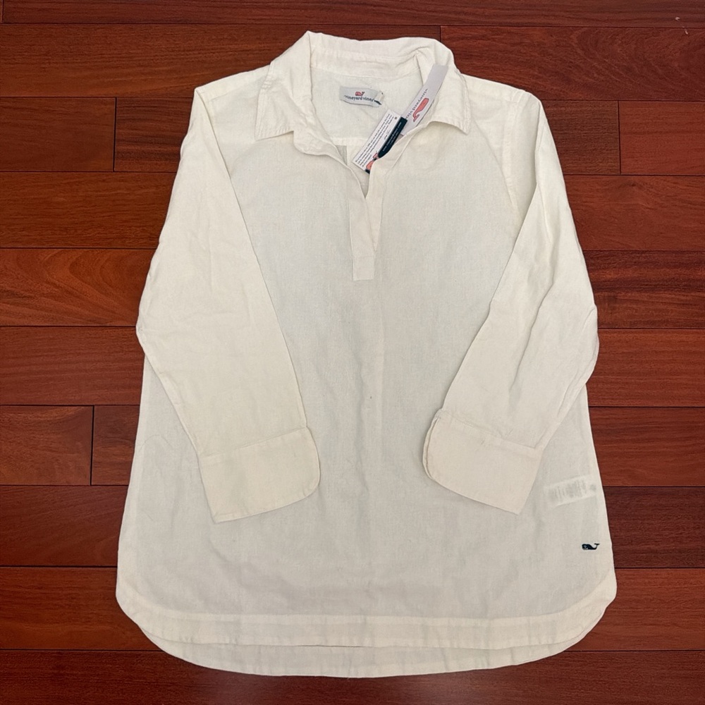 Vineyard Vines linen top